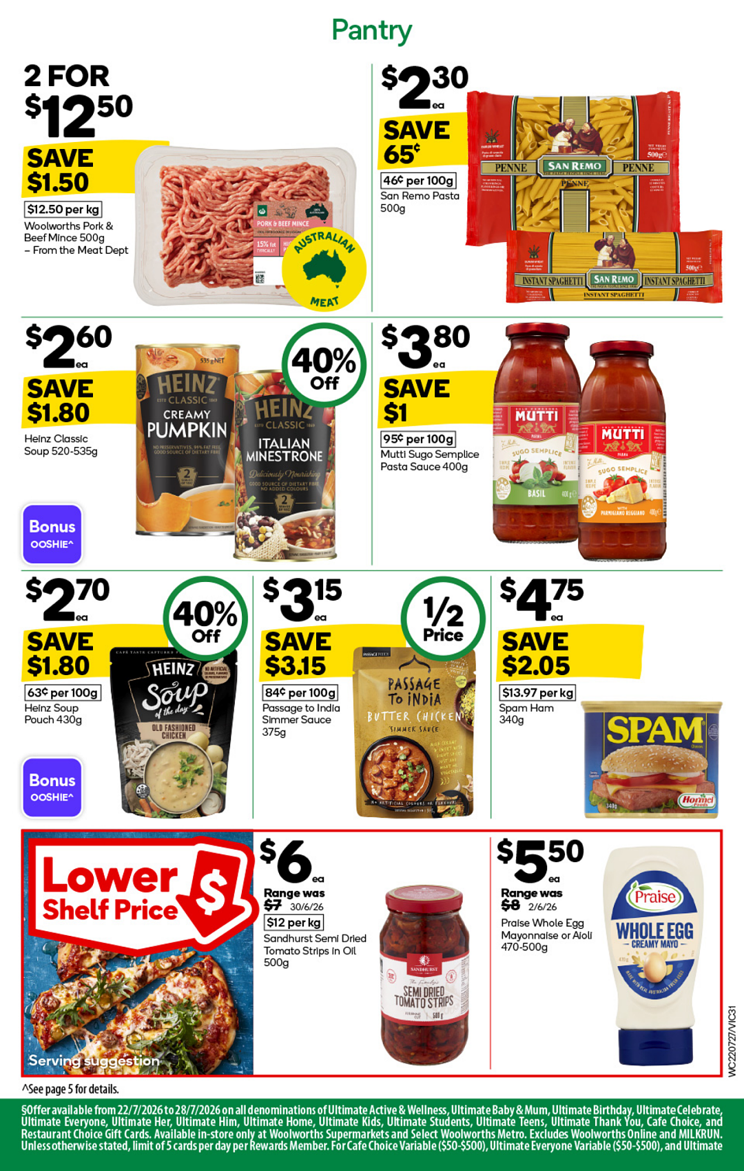 本周最新!澳洲各大超商特价商品一网打尽,大批好物骨折破半价!Woolworths、Coles、Aldi(组图) - 78
