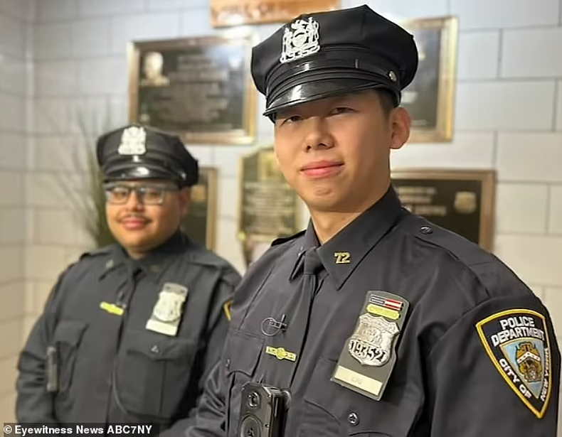 华裔警员再立新功：从救婴英雄到追匪干探，再到飞车追捕数条街勇擒劫匪（组图） - 2