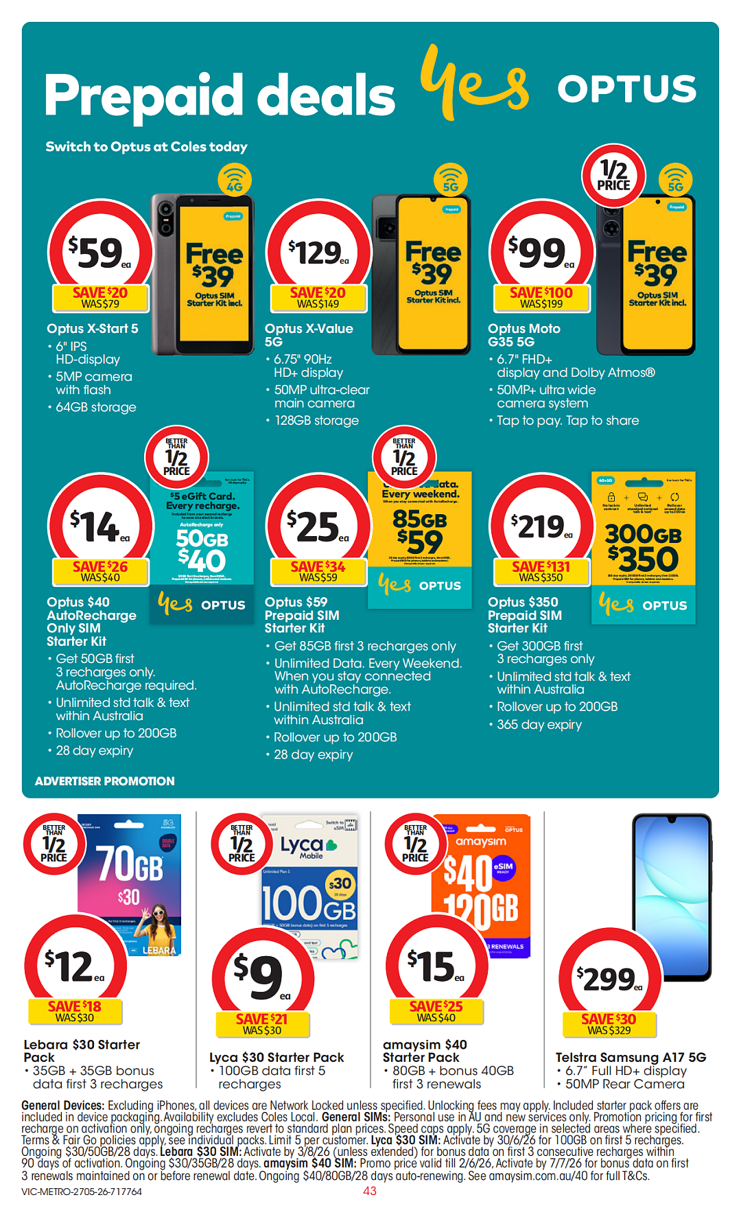 本周最新!澳洲各大超商特价商品一网打尽,大批好物骨折破半价!Woolworths、Coles、Aldi(组图) - 99