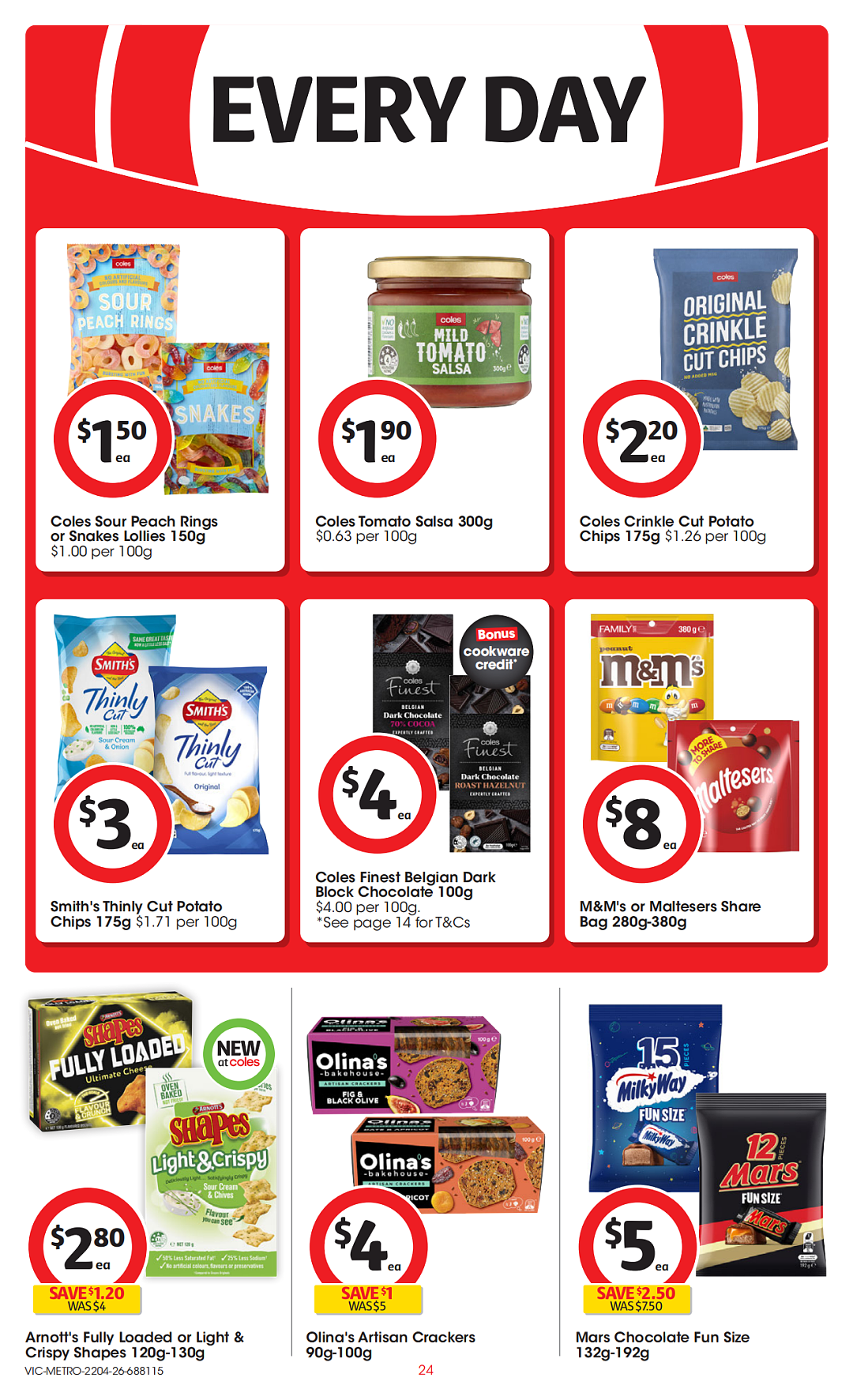 本周最新！澳洲各大超商特价商品一网打尽，大批好物骨折破半价！Woolworths、Coles、Aldi（组图） - 24