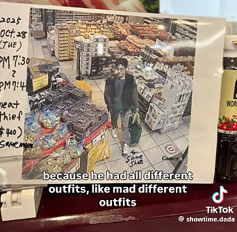 亚裔男在超市“换装走秀”被网友围观:：他不仅偷肉, 还偷心（组图） - 6