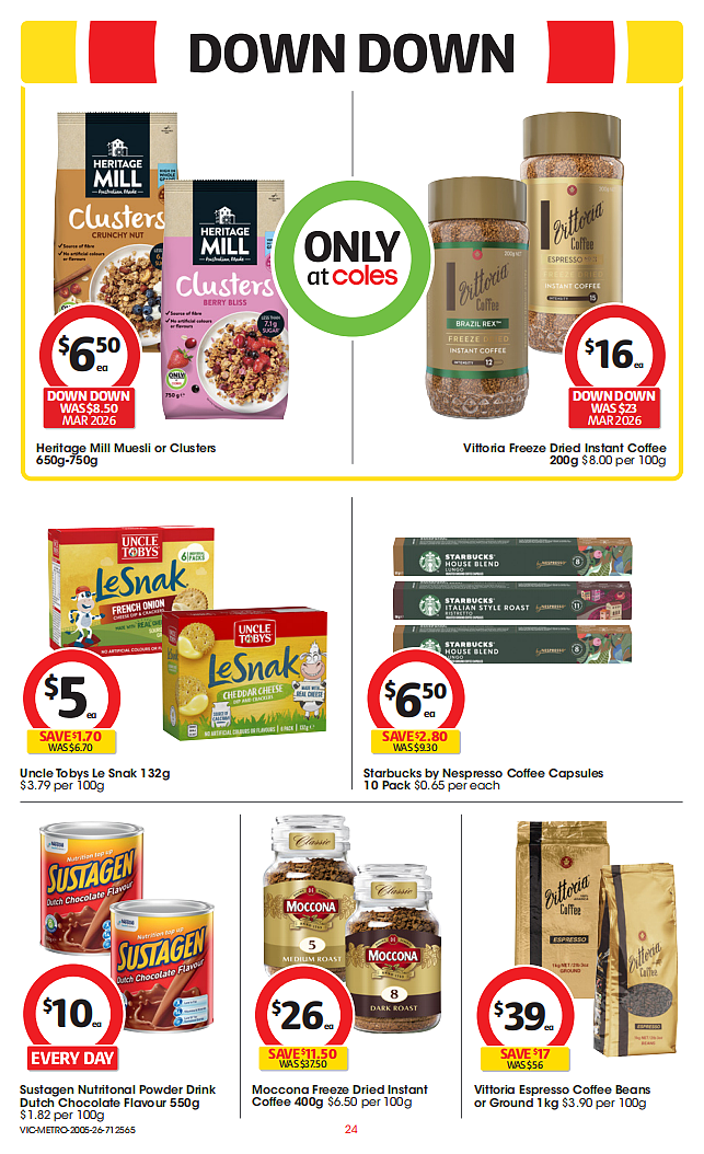本周最新!澳洲各大超商特价商品一网打尽,大批好物骨折破半价!Woolworths、Coles、Costco、Aldi(组图) - 24