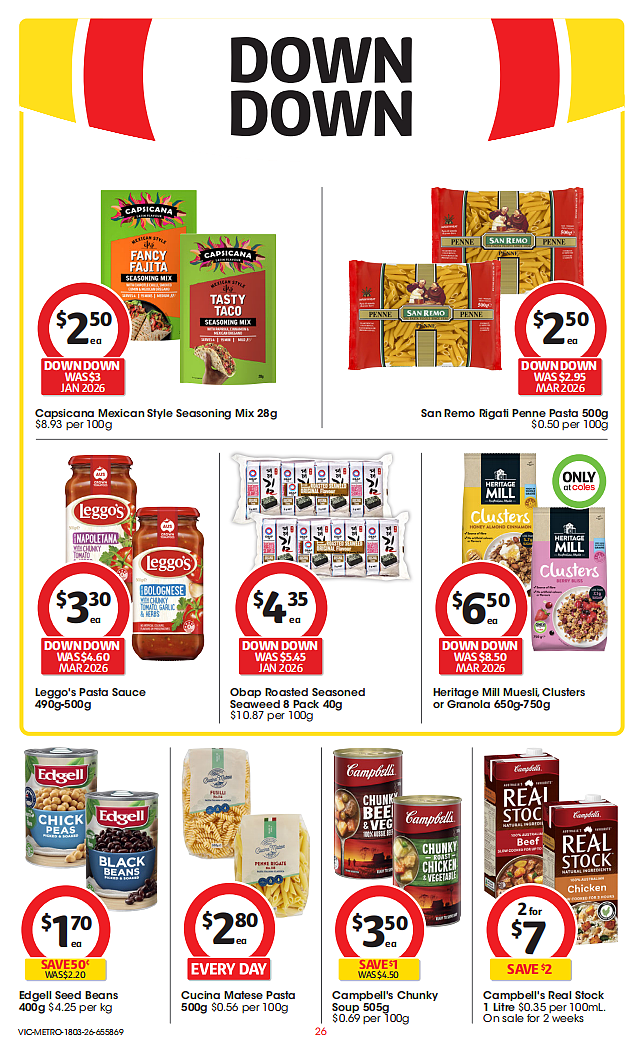 本周最新！澳洲各大超商特价目录，Woolworths、Coles、Costco（组图） - 80