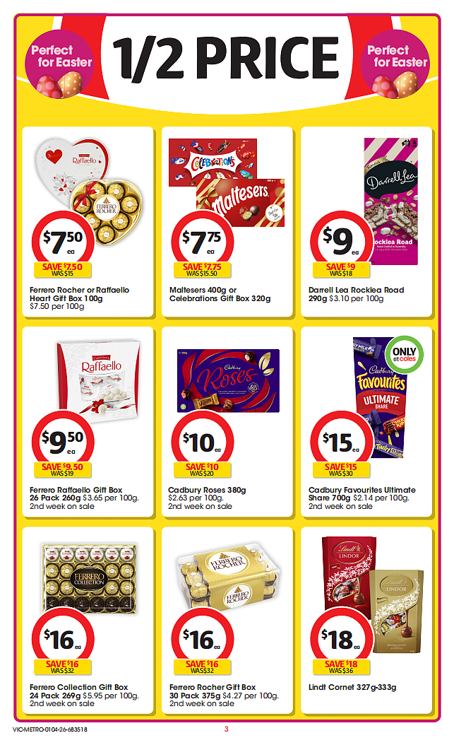 本周最新！澳洲各大超商折扣目录，Woolworths、Coles、Costco、优衣库...（组图） - 3