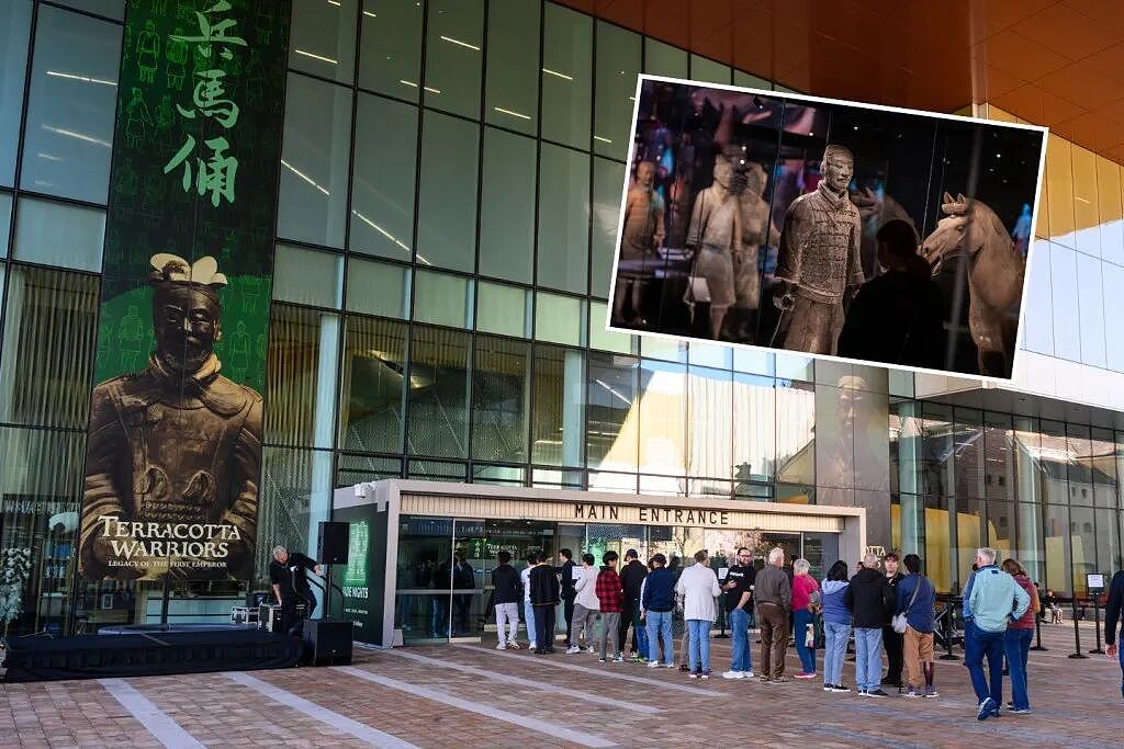 你去打卡了吗?兵马俑出海西澳“火出圈”:吸金近2亿澳元,被赞“史上最成功展览”(组图) - 1