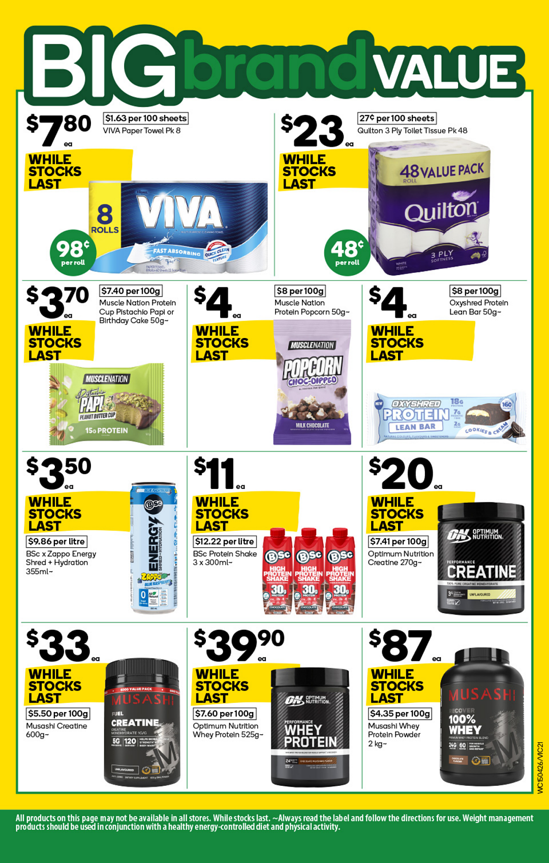 Woolworths 4月15日-4月21日打折,清洁、烧烤用品半价 - 22