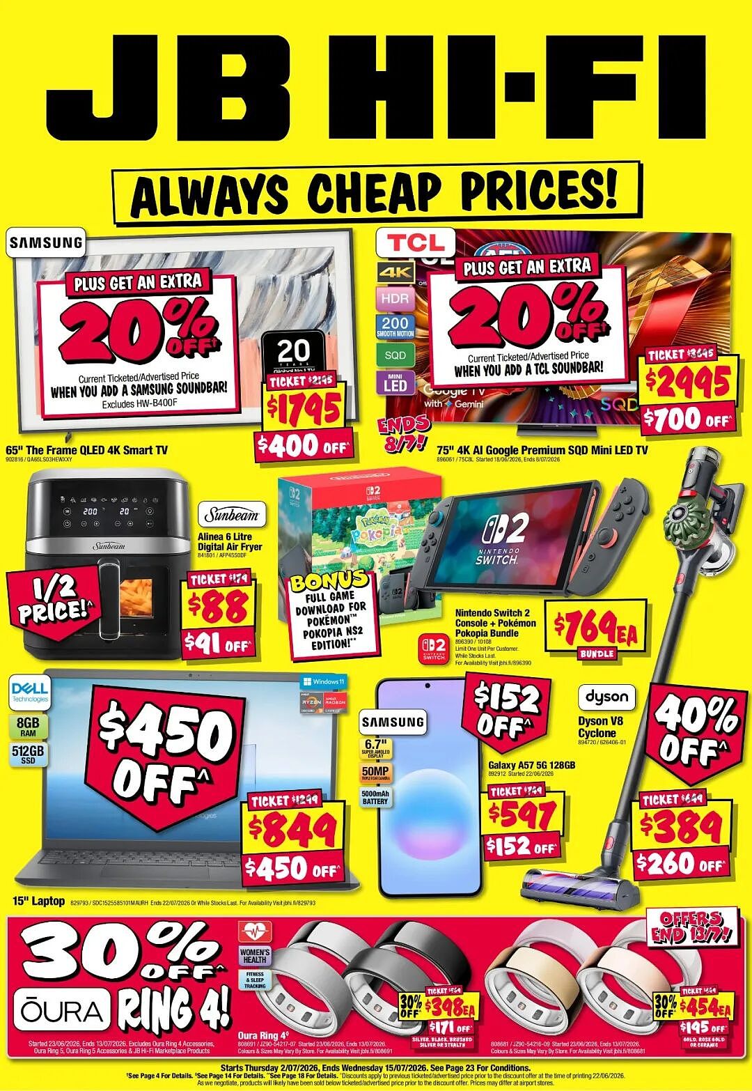 【JB Hi-Fi】新财年 第一期 优惠目录（组图） - 1