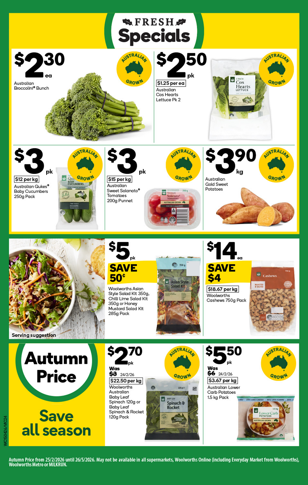 Woolworths 4月15日-4月21日打折,清洁、烧烤用品半价 - 25