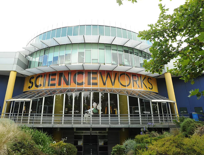 Scienceworks场馆入口，原报道资料图