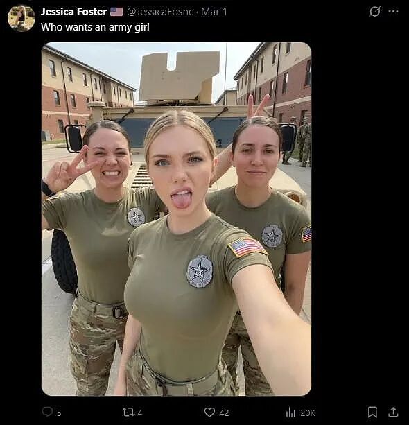 美保守直男为MAGA辣妹疯狂砸钱！然而辣妹背后，都是一个印度小伙AI捏的（组图） - 8