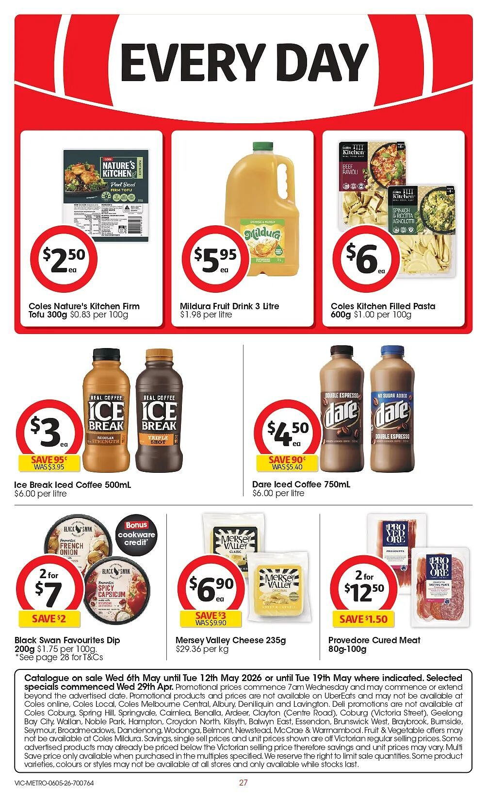 本周最新！澳洲各大超商特价商品一网打尽，大批好物骨折破半价！Woolworths、Coles、Aldi（组图） - 73