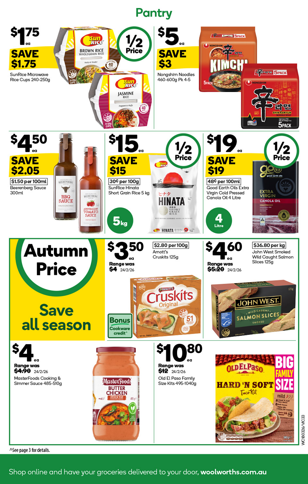 本周最新！澳洲各大超商特价目录，Woolworths、Coles、Costco（组图） - 33