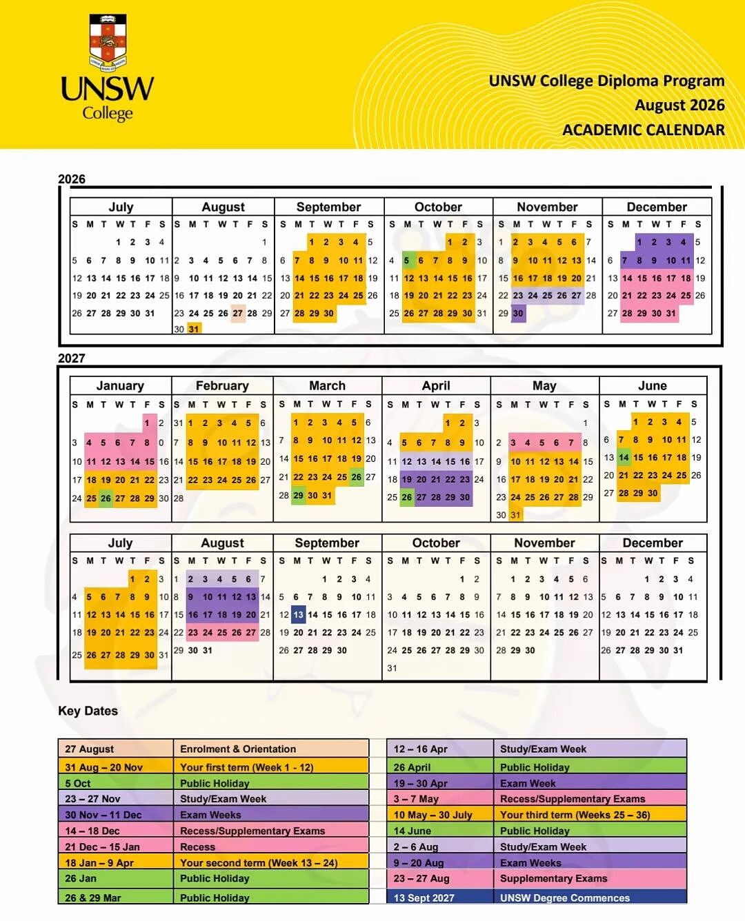 UNSW College新政:商科文凭滚动录取,新增2027年硕士预科入学季 - 8