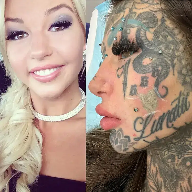 “全球纹身最多女性”手术改造太惊悚!几经生死不愿停,称是终生追求? - 5