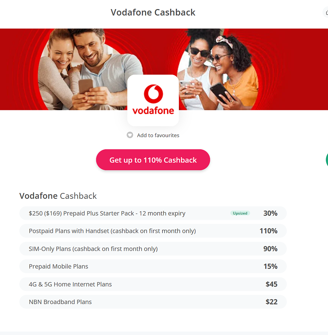 更加便宜了！【Vodafone】手机预付卡 劲爆价 + 再送25刀（组图） - 2