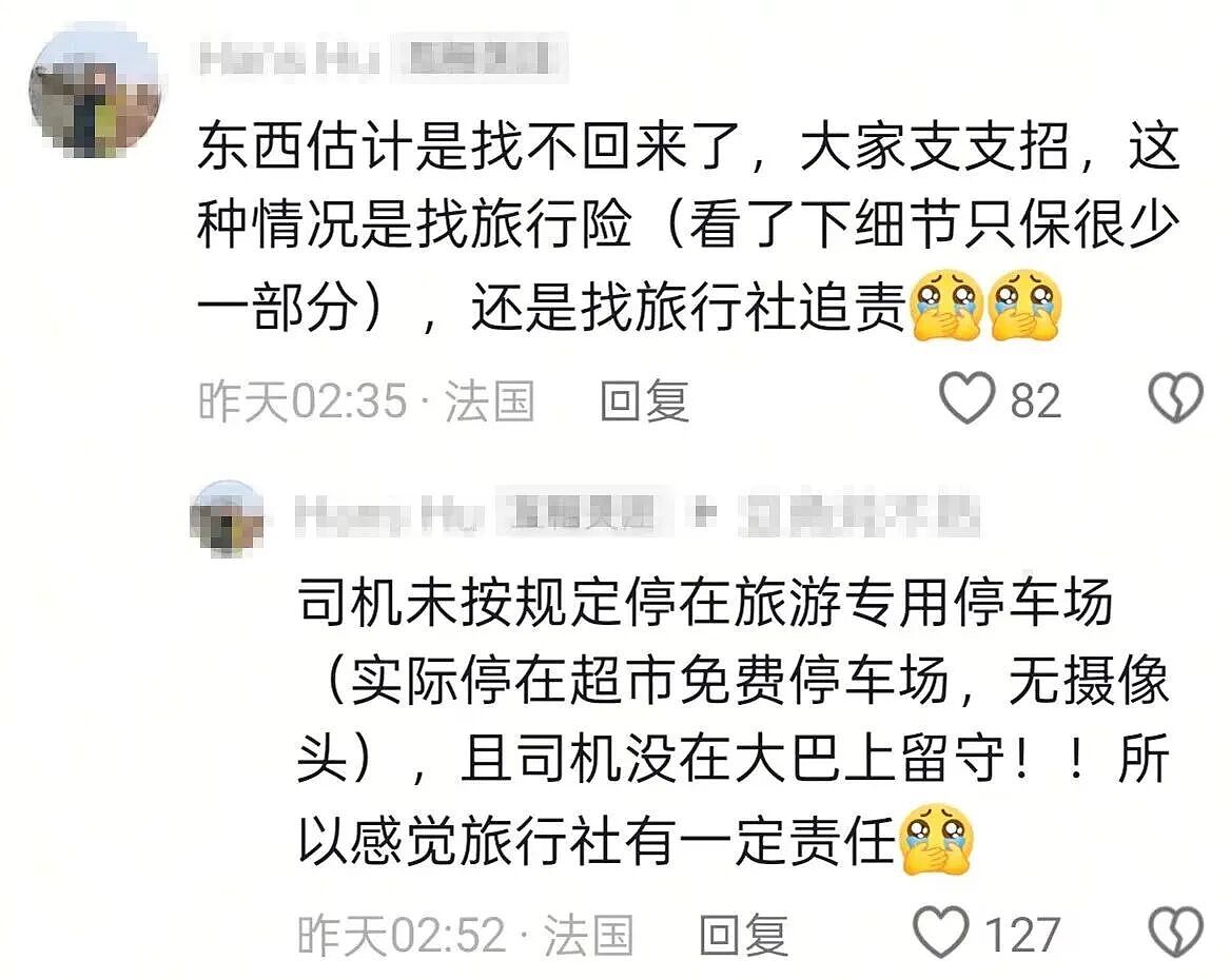 整架飞机，160件行李全丢！20多名中国旅客整团被盗，有人被迫滞留欧洲（组图） - 11