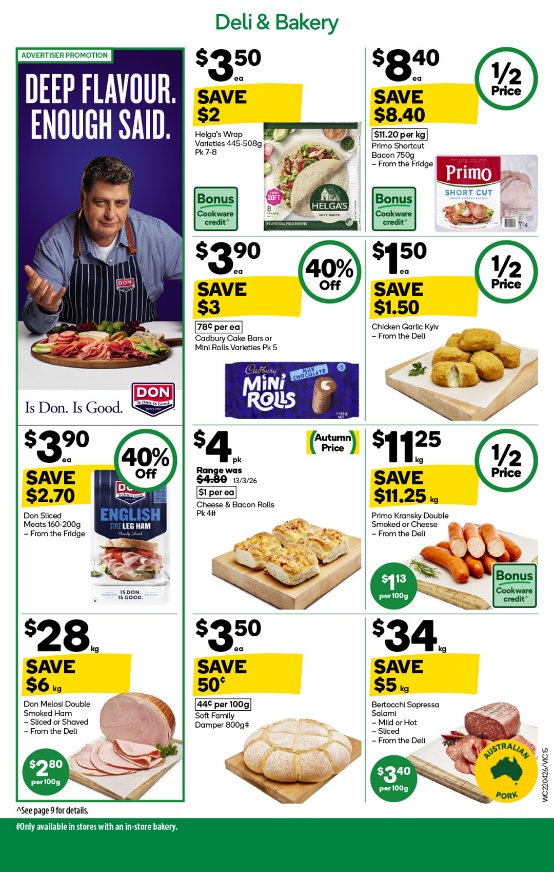 本周最新！澳洲各大超商特价商品一网打尽，大批好物骨折破半价！Woolworths、Coles、Aldi（组图） - 62