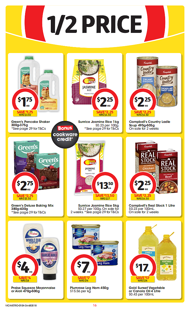 本周最新！澳洲各大超商折扣目录，Woolworths、Coles、Costco、优衣库...（组图） - 16