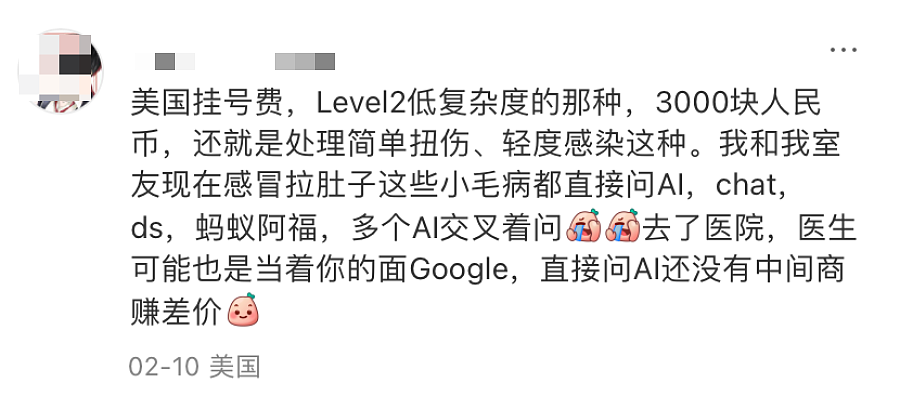 留学生生病开始求助AI，竟然省下一辆特斯拉（组图） - 17