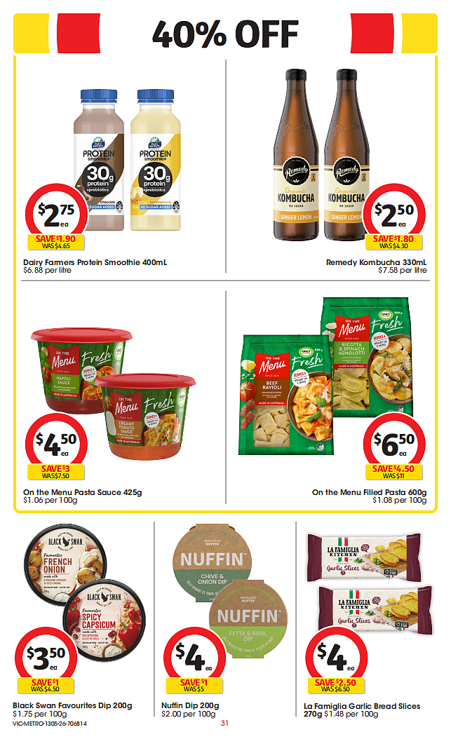 本周最新！澳洲各大超商特价商品一网打尽，大批好物骨折破半价！Woolworths、Coles、Aldi（组图） - 31
