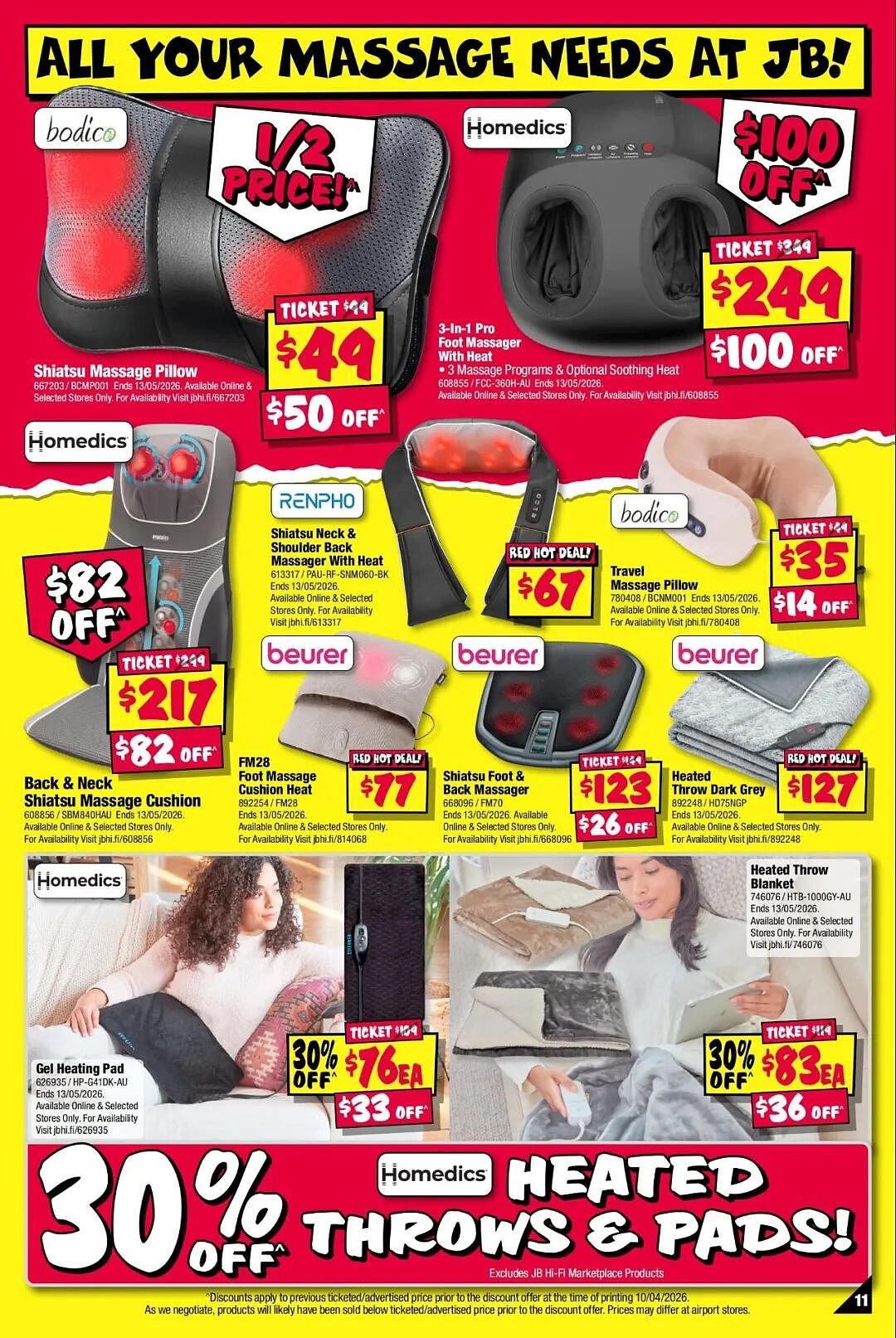 【JB Hi-Fi】最新一期 母亲节专场 优惠目录 - 12