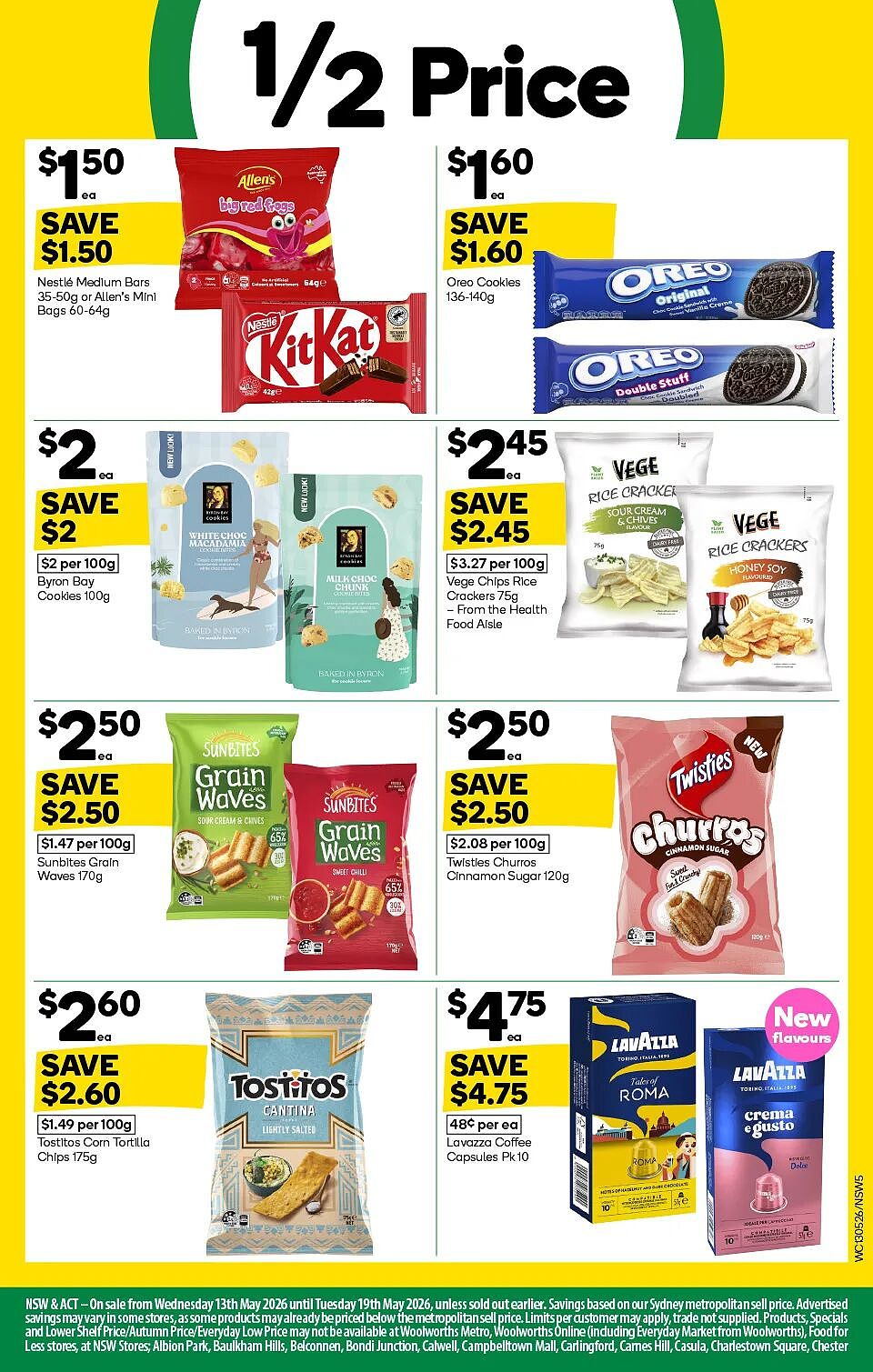 5.13~5.19,Woolies本周最新半价商品出炉(组图) - 5