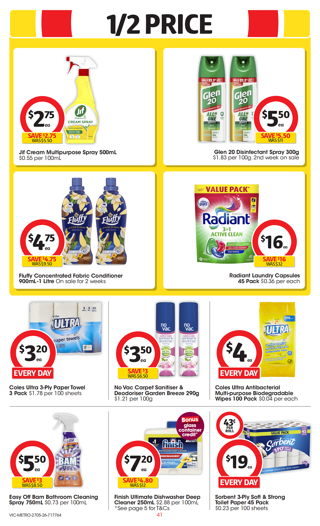 本周最新!澳洲各大超商特价商品一网打尽,大批好物骨折破半价!Woolworths、Coles、Aldi(组图) - 97