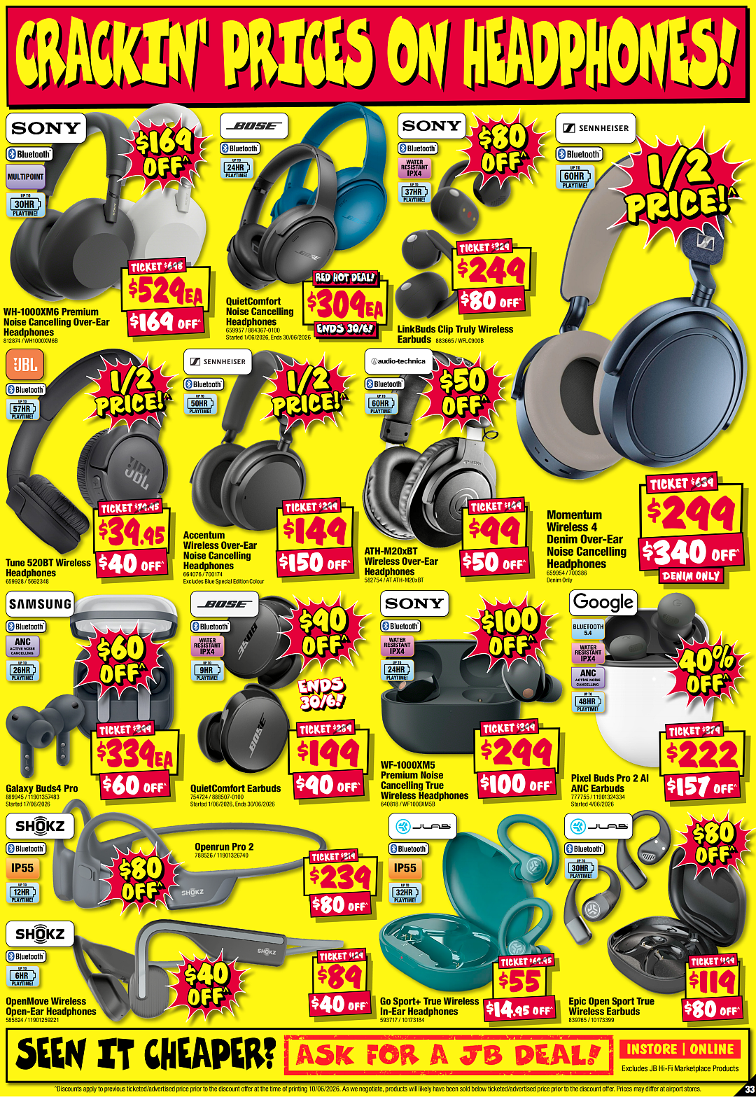 来了！【JB Hi-Fi】财年末 优惠目录 放出 - 33