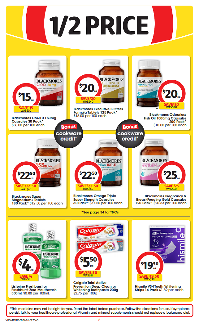 本周最新！澳洲各大超商特价商品一网打尽，大批好物骨折破半价！Woolworths、Coles、Costco、优衣库、JB Hi-Fi（组图） - 5