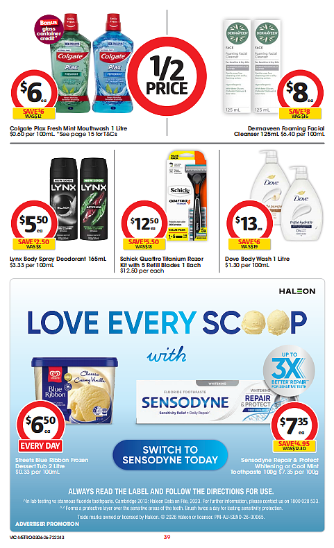 本周最新！澳洲各大超商特价商品一网打尽，大批好物骨折破半价！Woolworths、Coles、Aldi（组图） - 39
