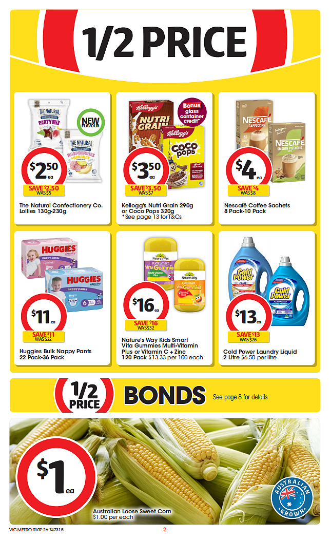 本周最新！澳洲各大超商特价商品一网打尽，大批好物骨折破半价！Woolworths、Coles、Aldi（组图） - 2