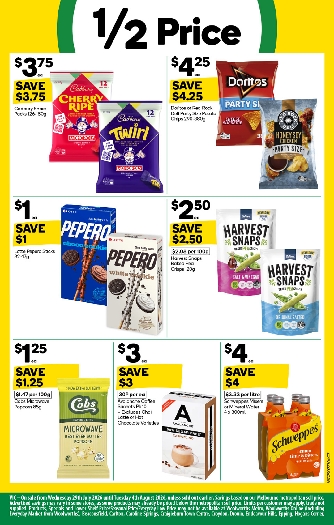 本周最新！澳洲各大超商特价商品一网打尽，大批好物骨折破半价！Woolworths、Coles、Aldi（组图） - 52