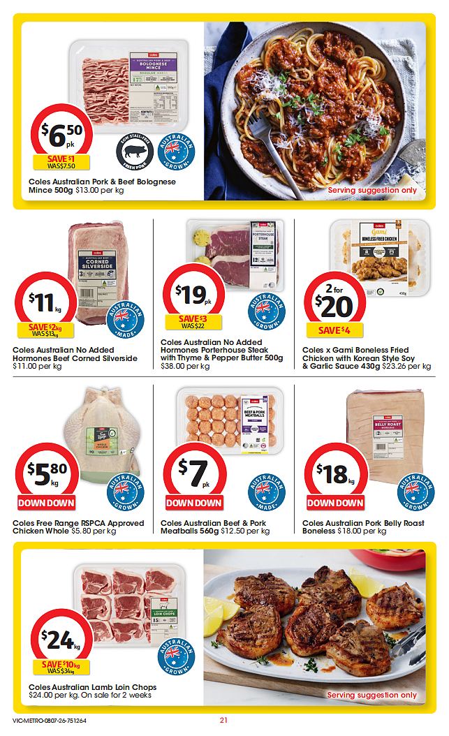 本周最新!澳洲各大超商特价商品一网打尽,大批好物骨折破半价!Woolworths、Coles、Aldi(组图) - 21