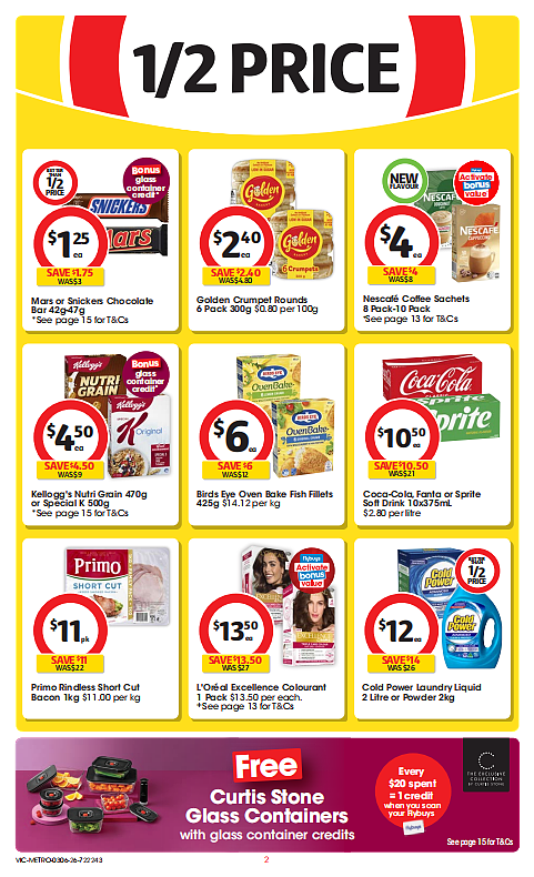 本周最新！澳洲各大超商特价商品一网打尽，大批好物骨折破半价！Woolworths、Coles、Aldi（组图） - 2