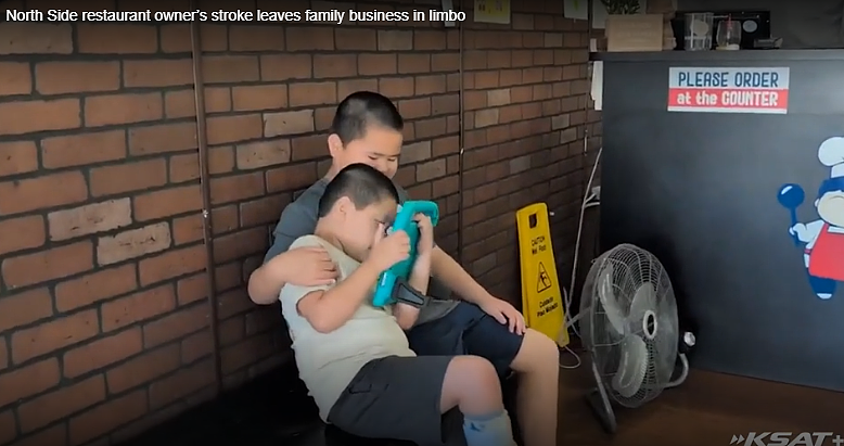为照顾患病儿子,华人夫妻苦心经营餐馆;儿子毕业当天,丈夫突发脑出血瘫痪(组图) - 5