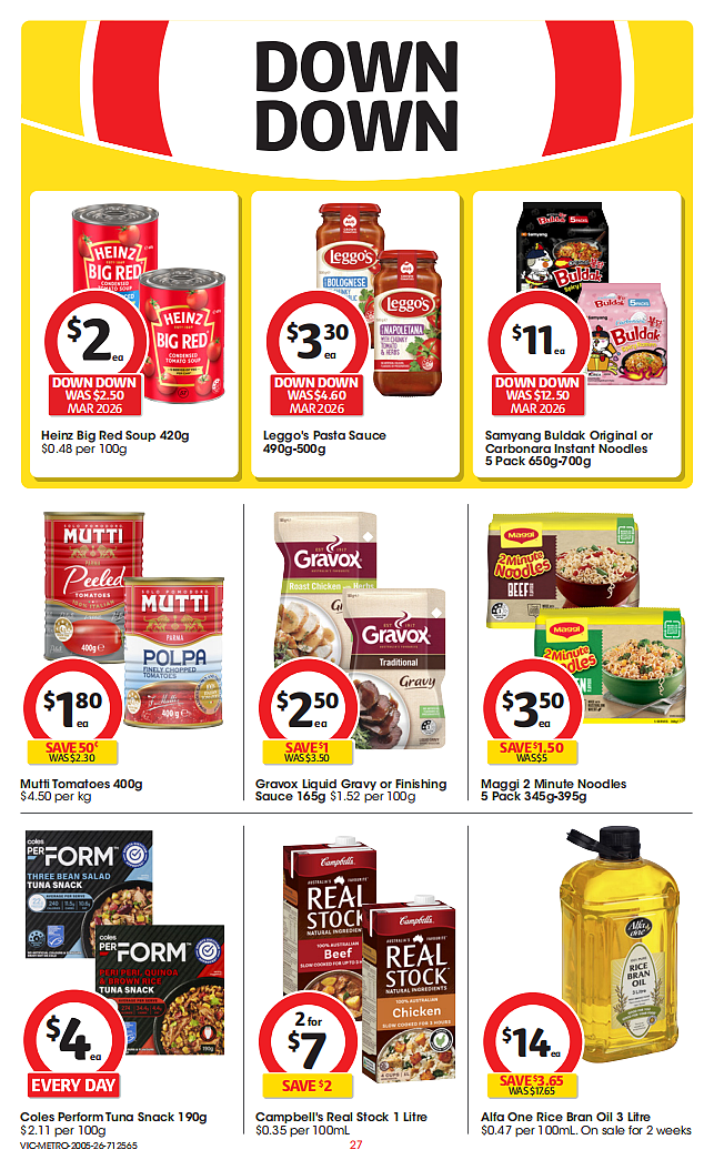 本周最新!澳洲各大超商特价商品一网打尽,大批好物骨折破半价!Woolworths、Coles、Costco、Aldi(组图) - 27