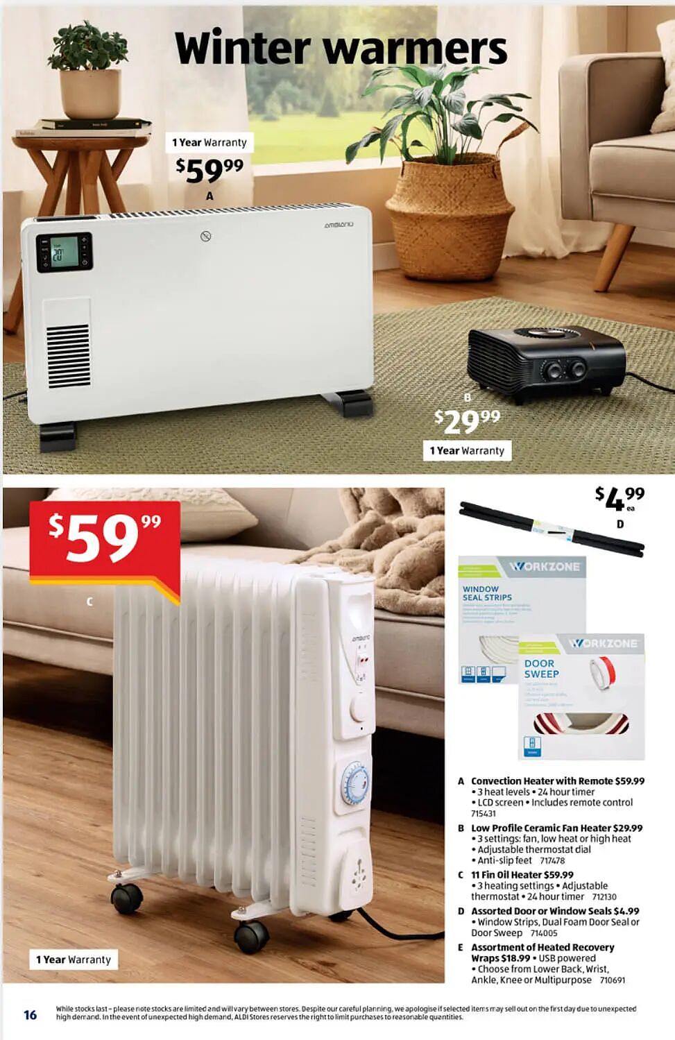 电热毯该换了!【Aldi】6月13日起 特价品 - 7