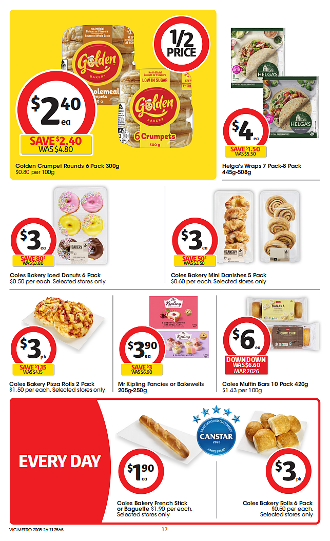 本周最新!澳洲各大超商特价商品一网打尽,大批好物骨折破半价!Woolworths、Coles、Costco、Aldi(组图) - 17