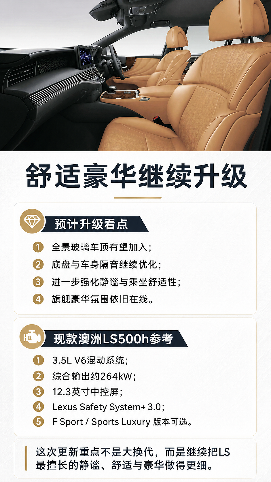 【汽车】雷克萨斯LS不退场!2027款继续留在澳洲 - 3