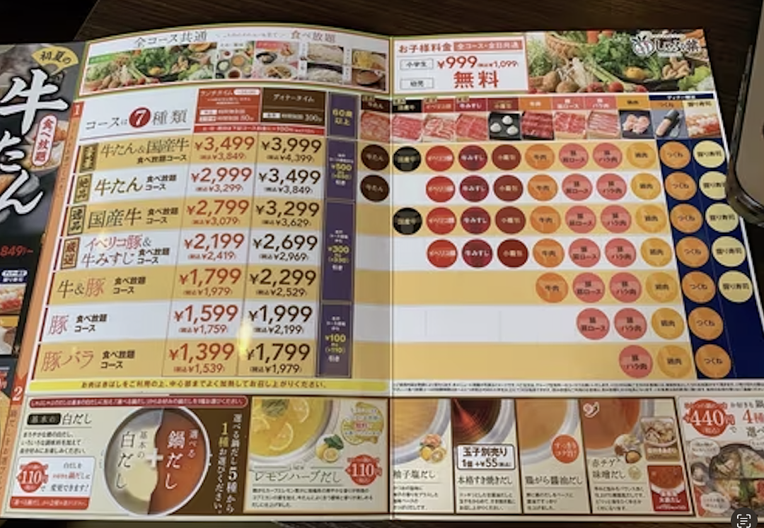 日本涮涮锅店切出超薄