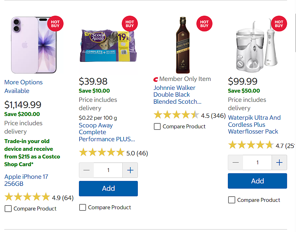 Costco最新热卖!Dyson Gen5立省$590,Samsonite行礼箱立省$100 - 1