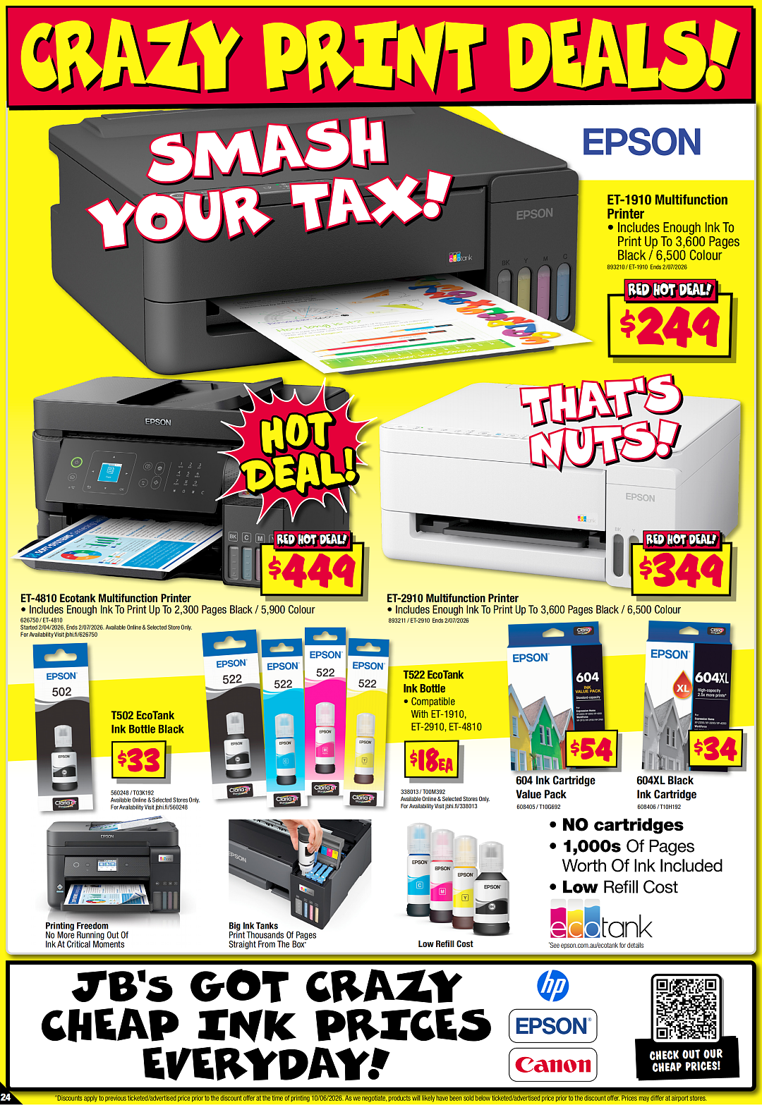 来了！【JB Hi-Fi】财年末 优惠目录 放出 - 24