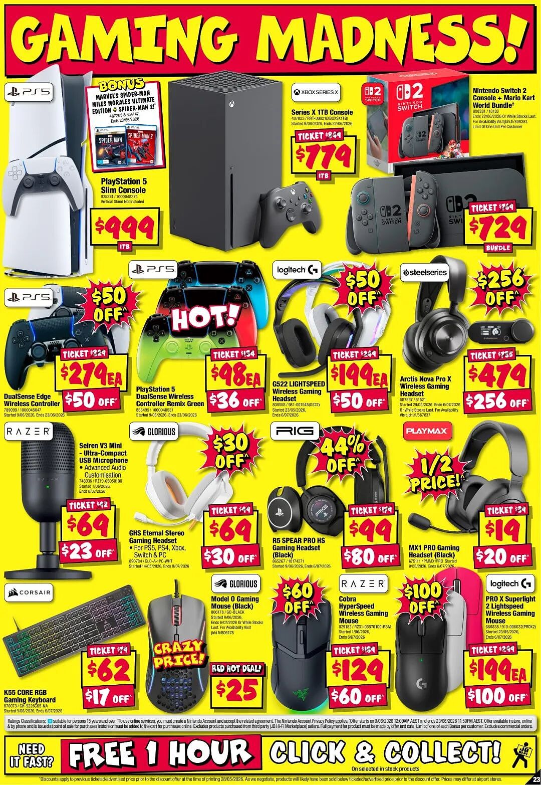 认错退钱！【JB Hi-Fi】首期财年末 优惠目录 - 23