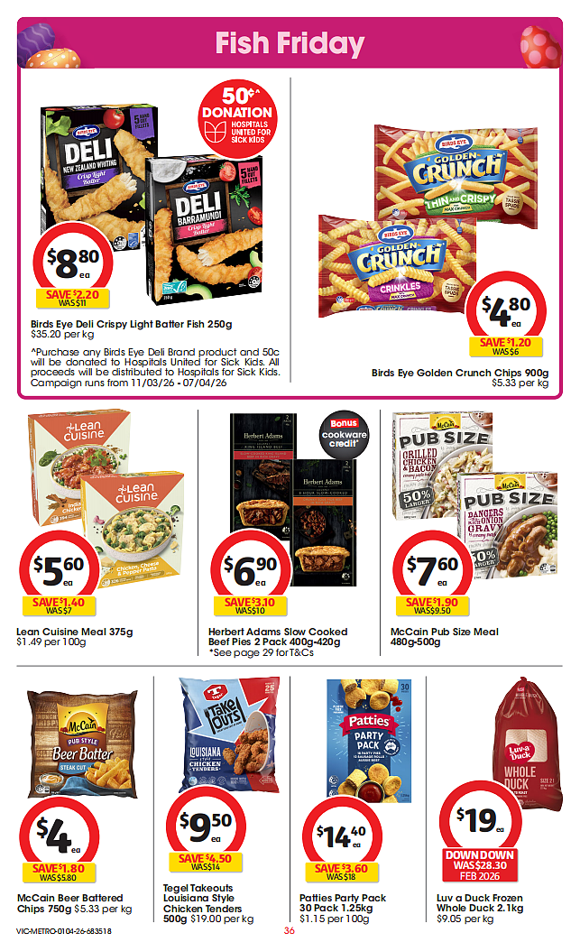 本周最新！澳洲各大超商折扣目录，Woolworths、Coles、Costco、优衣库...（组图） - 36