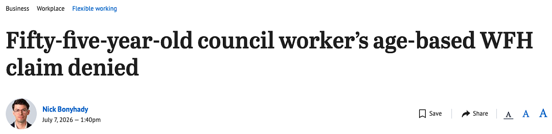 嫌上班太累,墨尔本Council员工非要WFH!被驳回! - 1