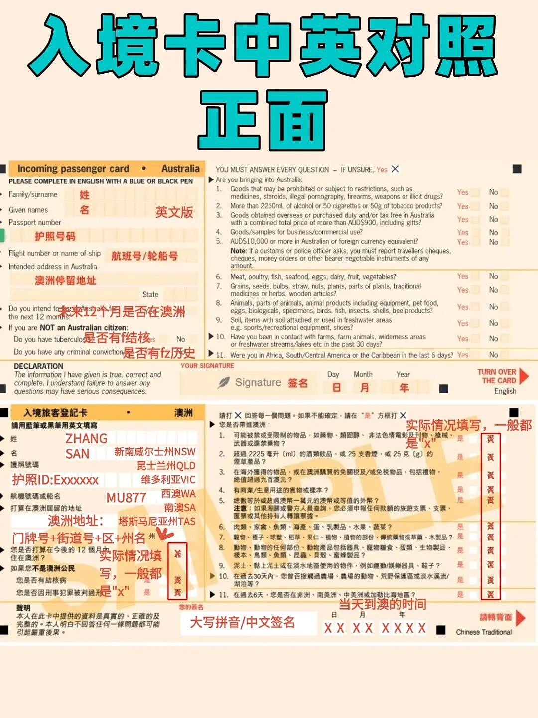 2026悉尼机场入境全攻略！落地不慌新手必看（组图） - 6