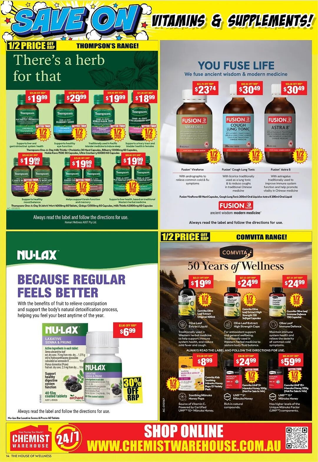大量半价那种！【Chemist Warehouse】药店 5月28日至6月10日 优惠目录 - 14
