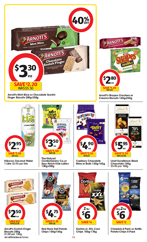 本周最新！澳洲各大超商特价商品一网打尽，大批好物骨折破半价！Woolworths、Coles、Aldi（组图） - 26