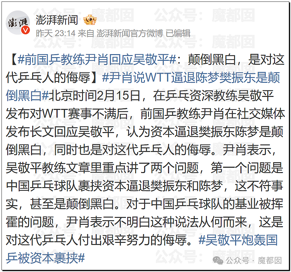 鞠婧祎税务调查结果出炉！到底是谁那么恨樊振东？脸都不让露？（组图） - 81