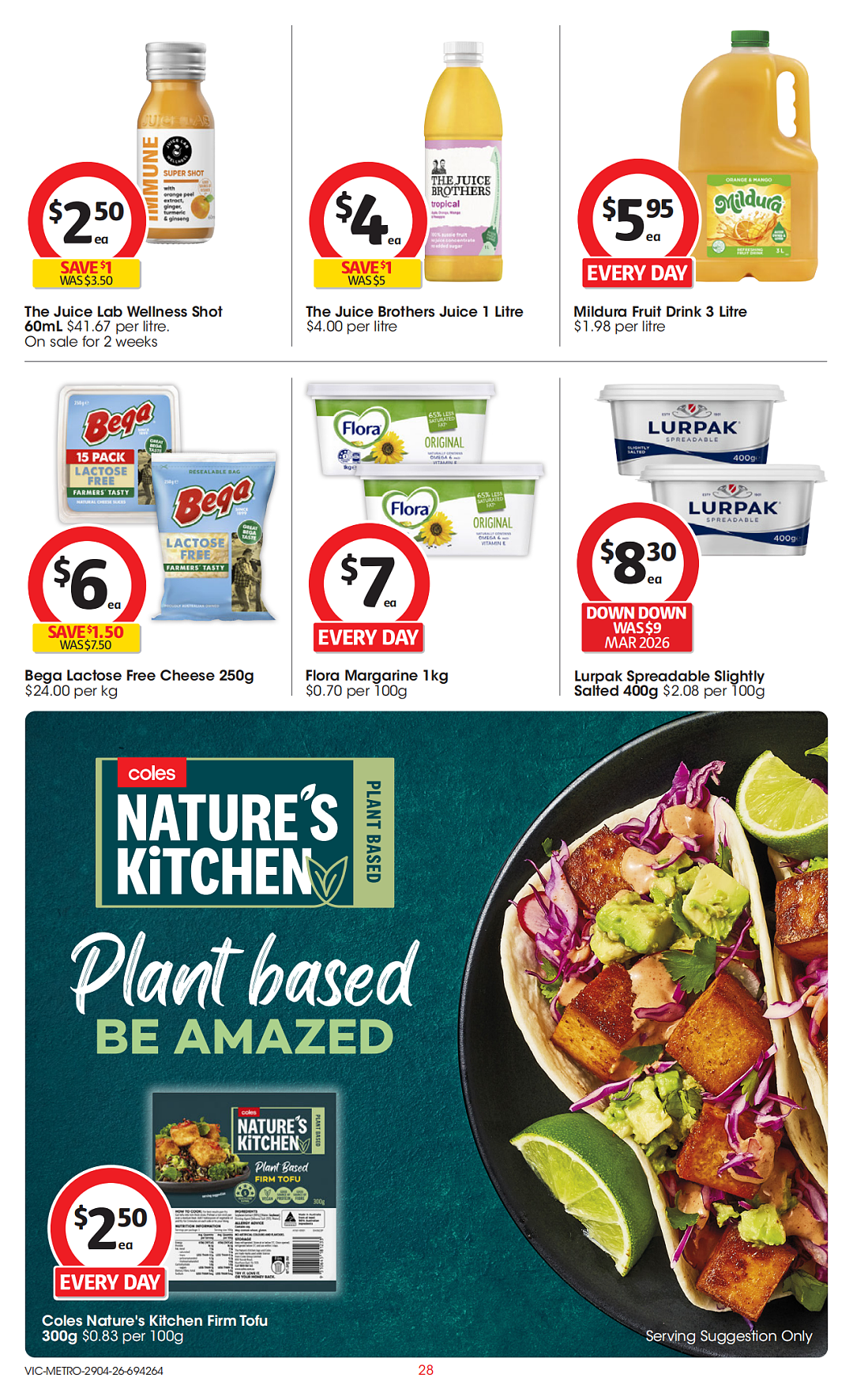 本周最新!澳洲各大超商特价商品一网打尽,大批好物骨折破半价!Woolworths、Coles、Costco(组图) - 28